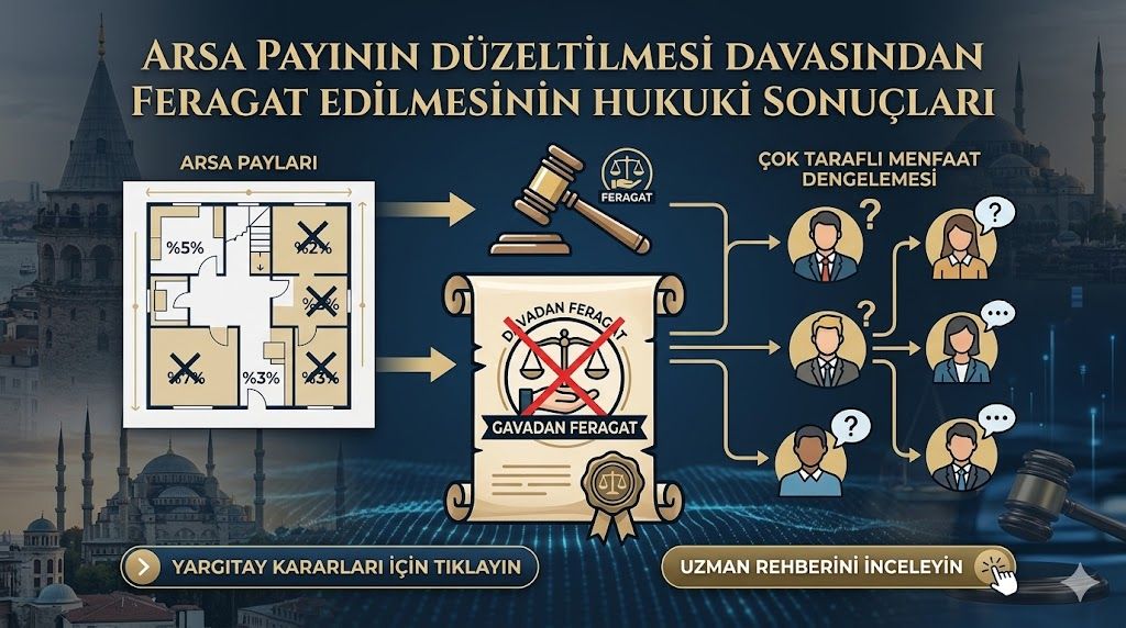 Arsa Payının Düzeltilmesi Davasından Feragat Etmenin Hukuki Sonuçları