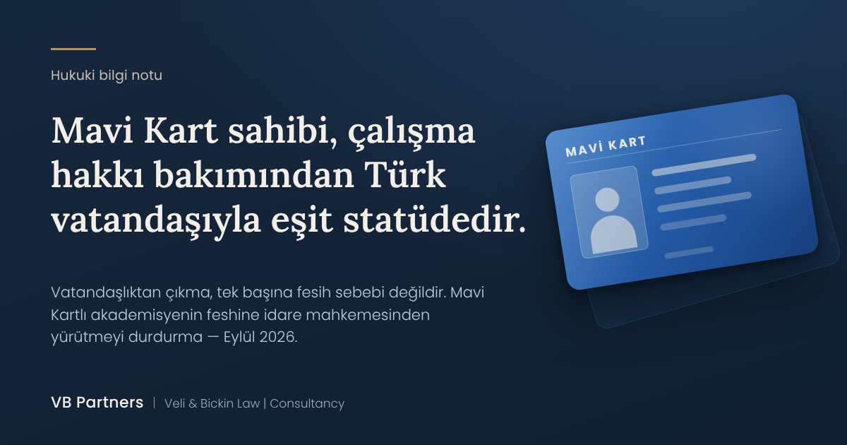 Türk Vatandaşlığından Çıkan Akademisyen İşten Çıkarılabilir mi?